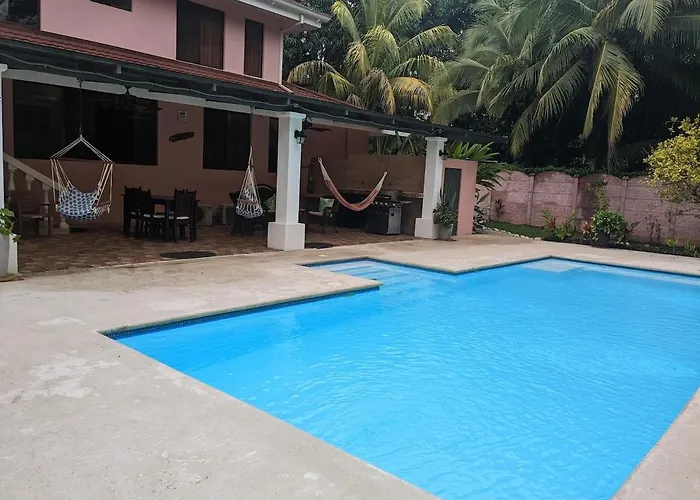 Beachfront Jungle Villa, Private Pool, Sleeps 8